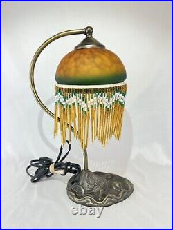 14 Art Deco Table UL Listed Portable Lamp E161499 Vintage Antique Glass Shade