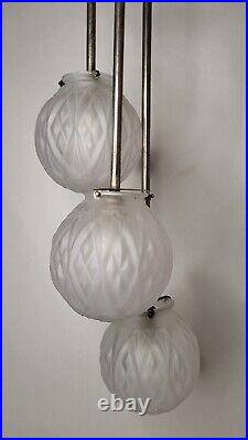 1920-1930 Art Deco Suspension / Art Deco During Lamp 1920-1930