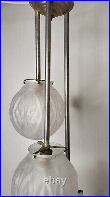 1920-1930 Art Deco Suspension / Art Deco During Lamp 1920-1930