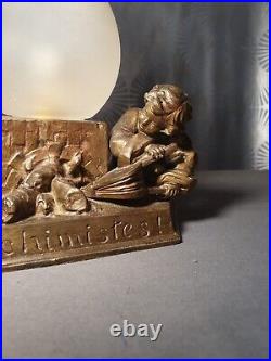 1920 ALCHEMISTS Art Deco Night Light Lamp