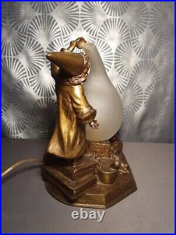 1920 ALCHEMISTS Art Deco Night Light Lamp