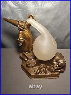 1920 ALCHEMISTS Art Deco Night Light Lamp