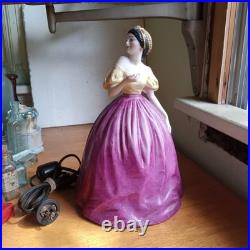 1920 Fulper Pottery Cytherea Doll Boudoir Perfume Lamp Good Working Condition