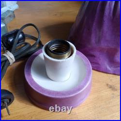 1920 Fulper Pottery Cytherea Doll Boudoir Perfume Lamp Good Working Condition