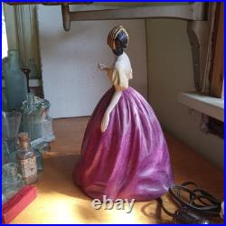 1920 Fulper Pottery Cytherea Doll Boudoir Perfume Lamp Good Working Condition