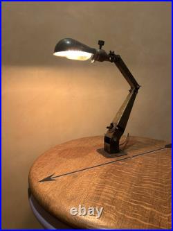 1920's American Fixture Co. Industrial Lamp Light Art Deco Hubbell Factory