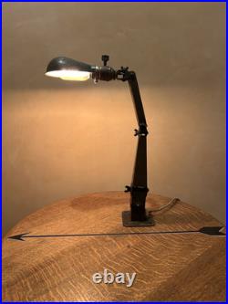 1920's American Fixture Co. Industrial Lamp Light Art Deco Hubbell Factory