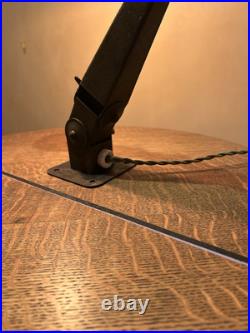 1920's American Fixture Co. Industrial Lamp Light Art Deco Hubbell Factory