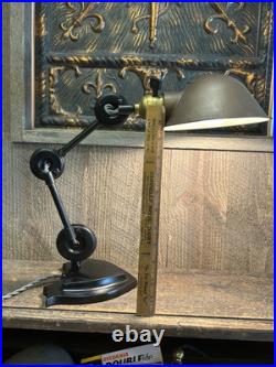 1920's Edon Shield Base Art Deco Desk Lamp Faries Hubbell Light Cast Iron