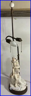 1920's Stunning Tedesco Art Deco Wolfgang Schwartzkopff Aschermittdagen Tb Lamp