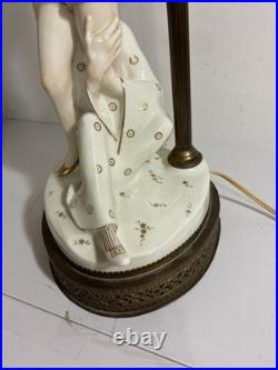 1920's Stunning Tedesco Art Deco Wolfgang Schwartzkopff Aschermittdagen Tb Lamp