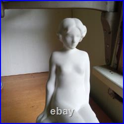 1920s ORIGINAL FULPER POTTERY ART DECO THE BROOK PERFUME LAMP SHADE SCARCE