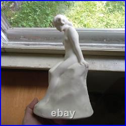 1920s ORIGINAL FULPER POTTERY ART DECO THE BROOK PERFUME LAMP SHADE SCARCE