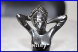 1923 Ronson Art Deco Nude Female Incense Burner Not Frankart Lamp