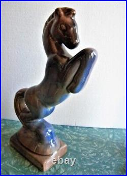 1930/40s ART DECO TROJAN HORSE table lamp + 2 FIGURINES. BAKELITE PLUG