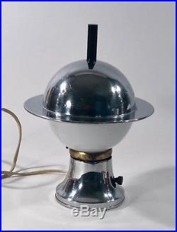 1930's Art Deco CHASE CHROME CONSTELLATION LAMP Walter Von Nessen MACHINE AGE