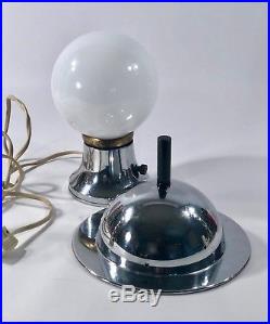 1930's Art Deco CHASE CHROME CONSTELLATION LAMP Walter Von Nessen MACHINE AGE