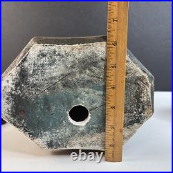 1930's Art Deco Chalkware Wishing Well Lamp P. Incrocci Pittsburgh WORKS