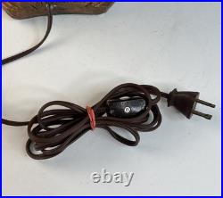 1930's Art Deco Chalkware Wishing Well Lamp P. Incrocci Pittsburgh WORKS