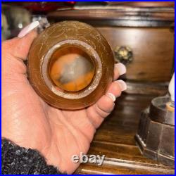 1930s ART DECO-FIGUERAL HARLEQUIN CLOWN BOUDOIR LAMP WITH BRAIN GLOBE