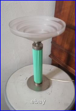 1930s Modernist Art Deco Lamp