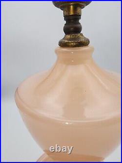 1930s Pink Coralex HouzeX Lamp UNWIRED