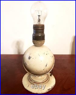 1933 Art Deco Saturn Lamp Fully Working Original Paint