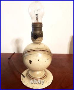 1933 Art Deco Saturn Lamp Fully Working Original Paint