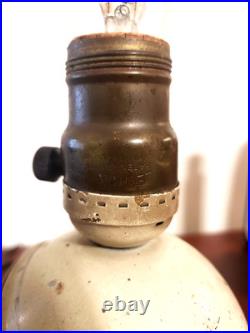 1933 Art Deco Saturn Lamp Fully Working Original Paint