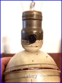 1933 Art Deco Saturn Lamp Fully Working Original Paint