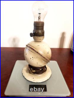1933 Art Deco Saturn Lamp Fully Working Original Paint