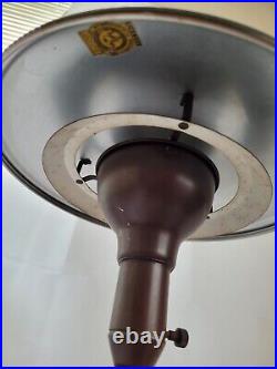 1936 M. G. Wheeler Art Deco Flying Saucer Working Metal Lamp