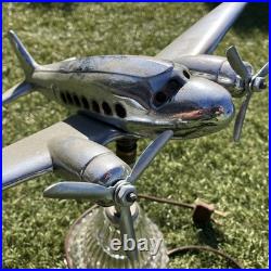 1939 World's Fair Airplane Art Deco Lamp Douglas Airplane Rehberger Boeing Works