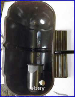 1940's BAKELITE DESKTOP LAMP AND PEN SET GREAT COND ART DECO