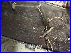 1940s Metal Table Lamp Art Deco Office Study Fairies OC white Style Industrial