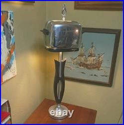 1950s Vintage Art Deco Toaster Repurposed Lamp