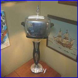 1950s Vintage Art Deco Toaster Repurposed Lamp