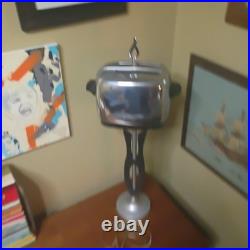 1950s Vintage Art Deco Toaster Repurposed Lamp