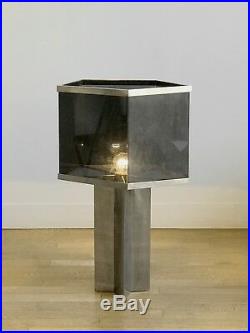 1970 Romeo Rega Grande Lampe Art-deco Moderniste Bauhaus Shabby-chic
