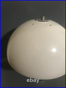 1970s Italian Chrome & Perspex Prova Mushroom Lamp Mid Century/Art Deco Vintage