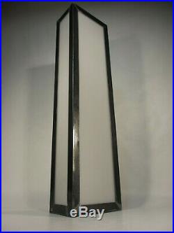 1 von 2 Schwere Art Deco Wandleuchte 60x15 Handarbeit Industrie Design Wandlampe