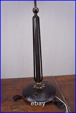 20er Vintage Floor Lamp Art Deco Lamp Bauhaus Metal Light 30er