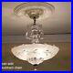 219_Vintage_antique_arT_DEco_Ceiling_Glass_Light_Lamp_Fixture_Chandelier_white_01_qwc