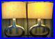 2_Art_Deco_Metal_O_Table_Lamps_with_Shades_Electric_Working_01_kv