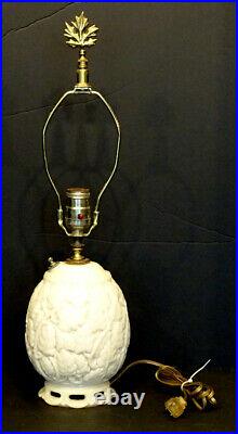 ALADDIN Vintage ALACITE Uranium Glass ART DECO Electric TABLE LAMP Nightlight