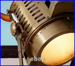ARRI 40's Vintage Theater Stage Nautical Spotlight Art Deco Industrial Lamp