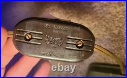 ART DECO Elephant Frankart/Spelter Lamp No 186 Uranium Shade Working