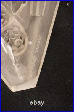 ART DECO GLASS SLIP SHADES FOR SCONCE OR CHANDELIER Set of 5 Noverdy