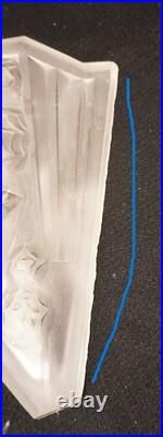 ART DECO GLASS SLIP SHADES FOR SCONCE OR CHANDELIER Set of 5 Noverdy