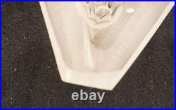 ART DECO GLASS SLIP SHADES FOR SCONCE OR CHANDELIER Set of 5 Noverdy